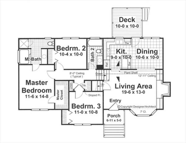 First Floor image of FOSTER House Plan